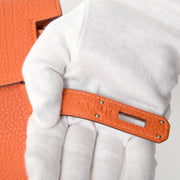 shop online Hermes Orange Kelly 35 Retourne Veau Togo in perfect condition at the best price