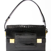 Koop veilig online tweedehands designer vintage croco delvaux madame at the best price online webshop labellov