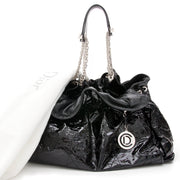 Christian Dior Cannage Hobo Patent Black . Buy your designer bags safe and secure at the webshop Labellov.com.