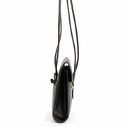 shop safe online your Delvaux Black Leather Crossbody Bag