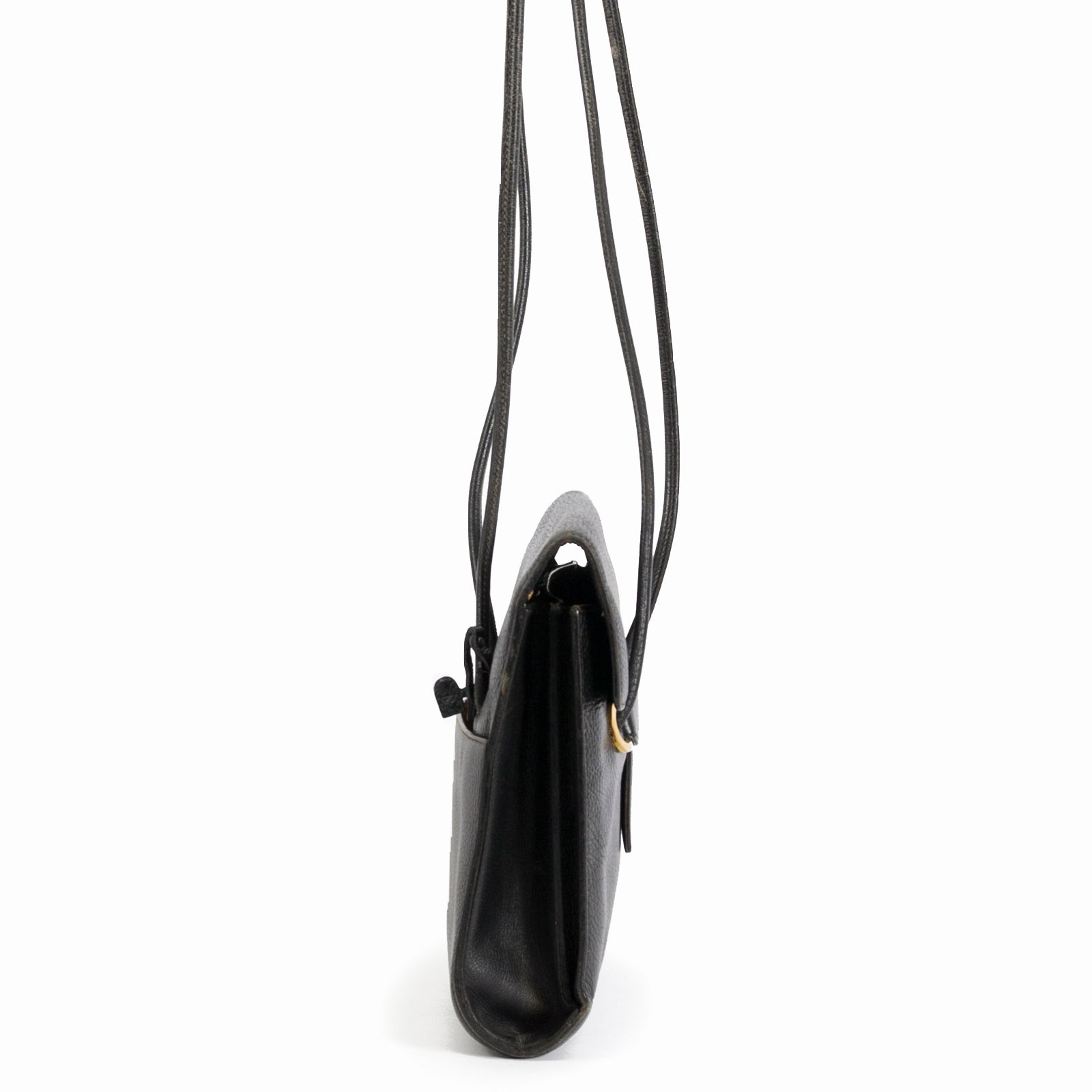 shop safe online your Delvaux Black Leather Crossbody Bag