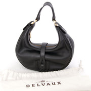 acheter en ligne seconde main sac a main Delvaux Small Shoulder Bag Black pour le meilleur prix