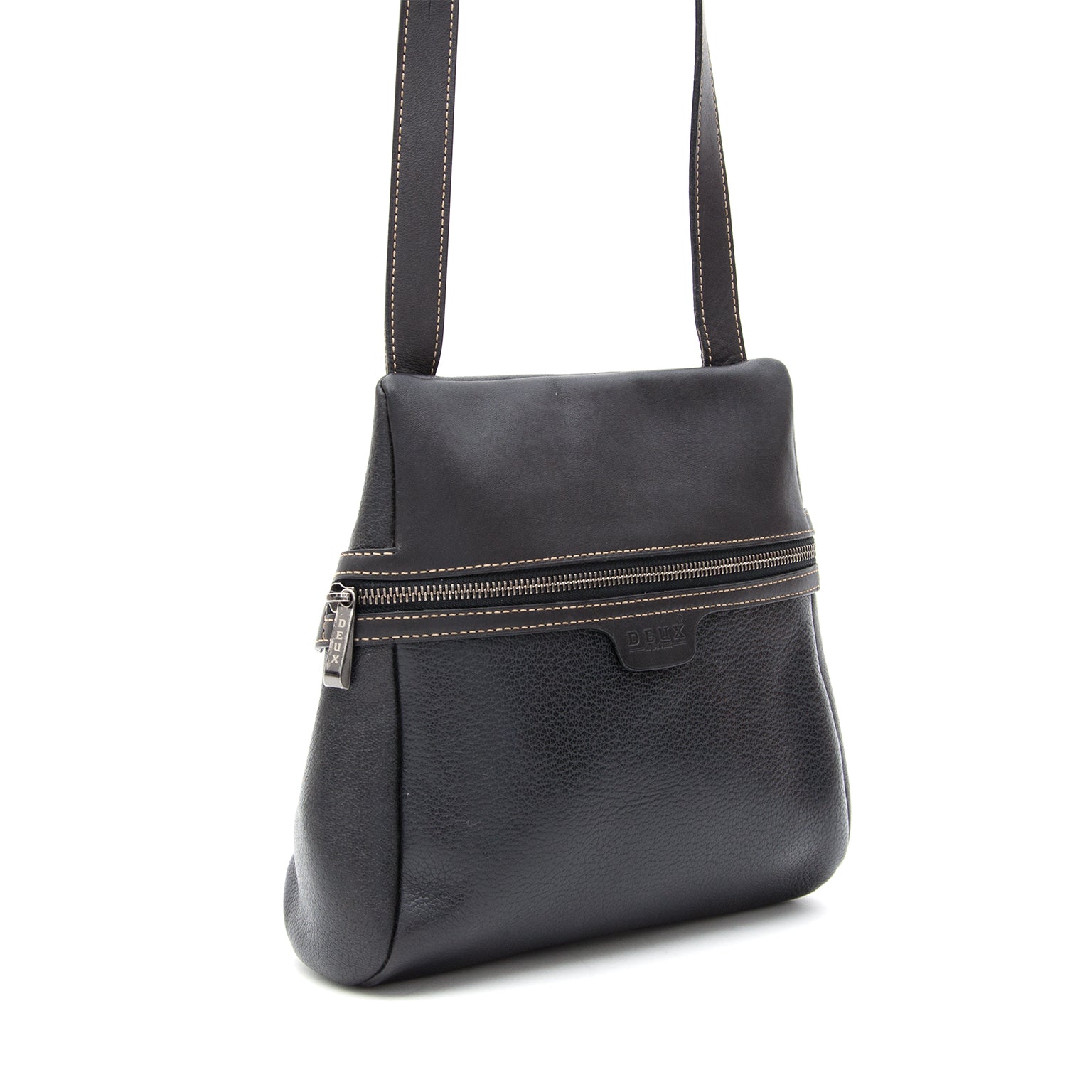 shop like new secondhand Delvaux black backpack for the best price safe and secure webshop
