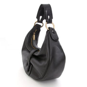 belguim brand Delvaux Small Shoulder Bag Black like new worldwide shipping