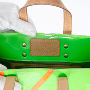 Safe and secure online shopping. Louis Vuitton Green Vernis Leather Pm Robert Wilson Reade Bag