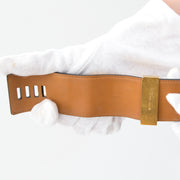 buy safe online secondhand designer vintage Hermes collier de chien bracelet like new