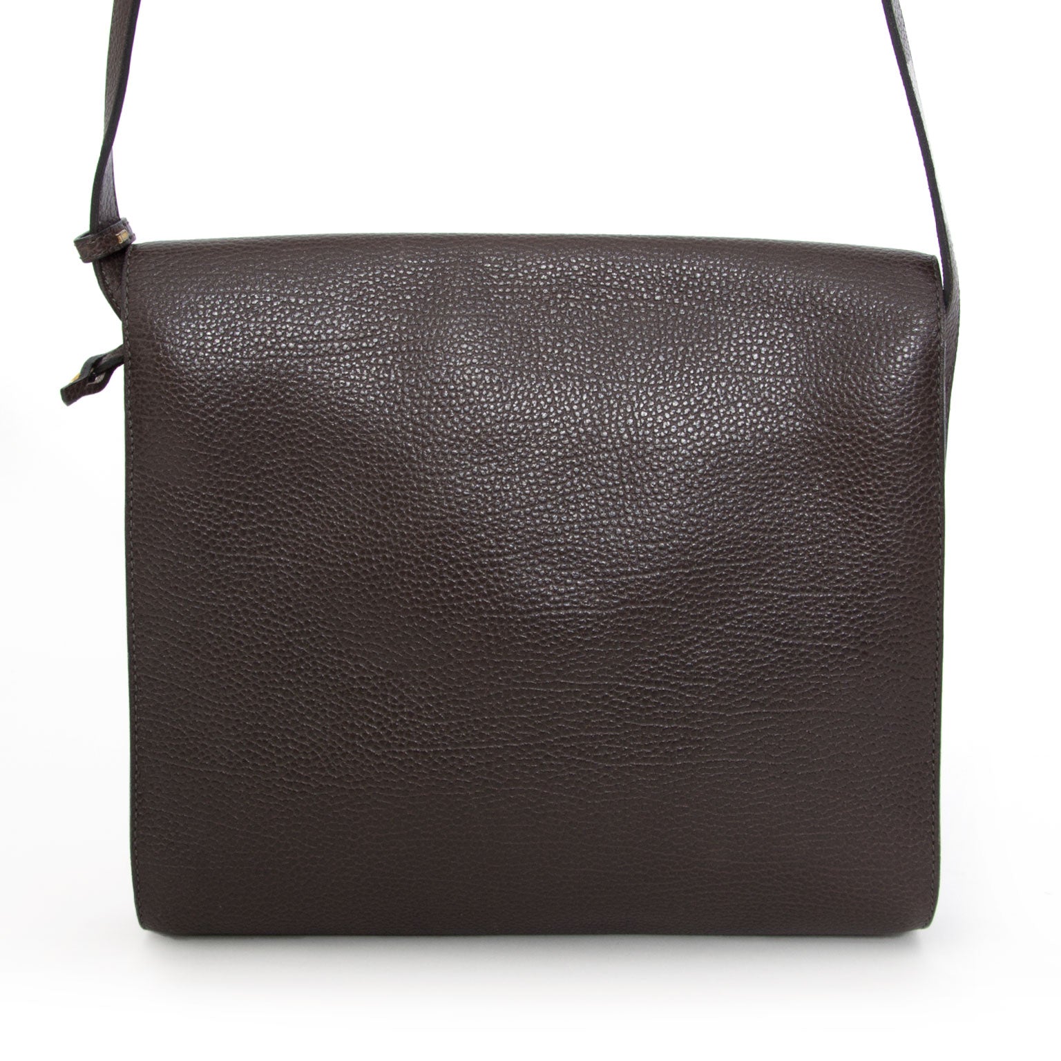 acheter en ligne seconde main sac a main Delvaux brown cross body bag
