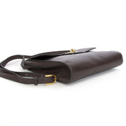 acheter en ligne seconde main sac a main Delvaux brown cross body bag
