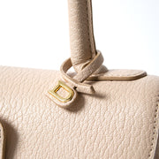 acheter en ligne seconde main delvaux brillant nude pour le meilleur prix , comme neuf