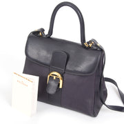 acheter en linge seconde main Delvaux Brillant MM Bicolor + Strap pour le meilleur prix