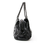 Chanel Patent Luxe Ligne Tota Bag Authentic designer luxury at right price