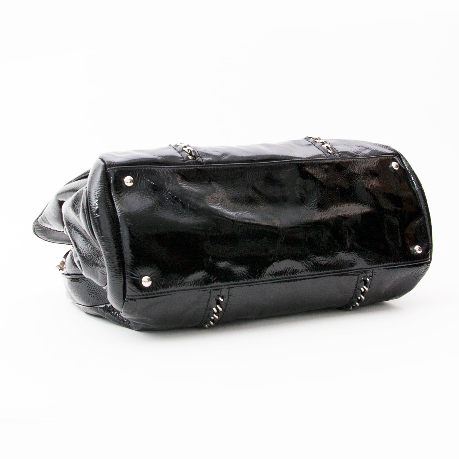 Chanel Patent Luxe Ligne Tota Bag Authentieke luxe merken aan de juiste prijs. LabelLOV