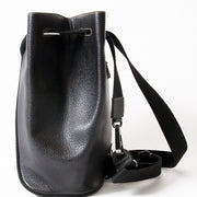 Delvaux Deux 'Le 47' Black Leather Backpack acheter en ligne seconde main delvaux sac a epaule pour le meilleur prix occasion labellov Anvers