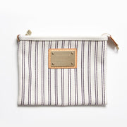 koop veilig online tweede hands designer vintage Louis vuitton Plate Toile Antigua Pochette/Clutch PM webshop labellov