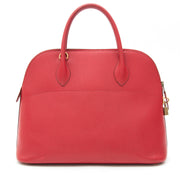 de beste prijs online webshop labellov Hermès Bolide Top Handle Bag Red GHW koop veilig online tweedehands