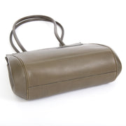koopveilig online aan de beste prijs Deux De Delvaux Khaki Shopper
