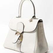 Delvaux Brillant White PM secondhand authentic online safe shopping designer brands high end fashion labels it bags webshop Antwerp Belgium LabelLOV