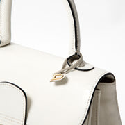 Delvaux Brillant White PM secondhand authentic online safe shopping designer brands high end fashion labels it bags webshop Antwerp Belgium LabelLOV