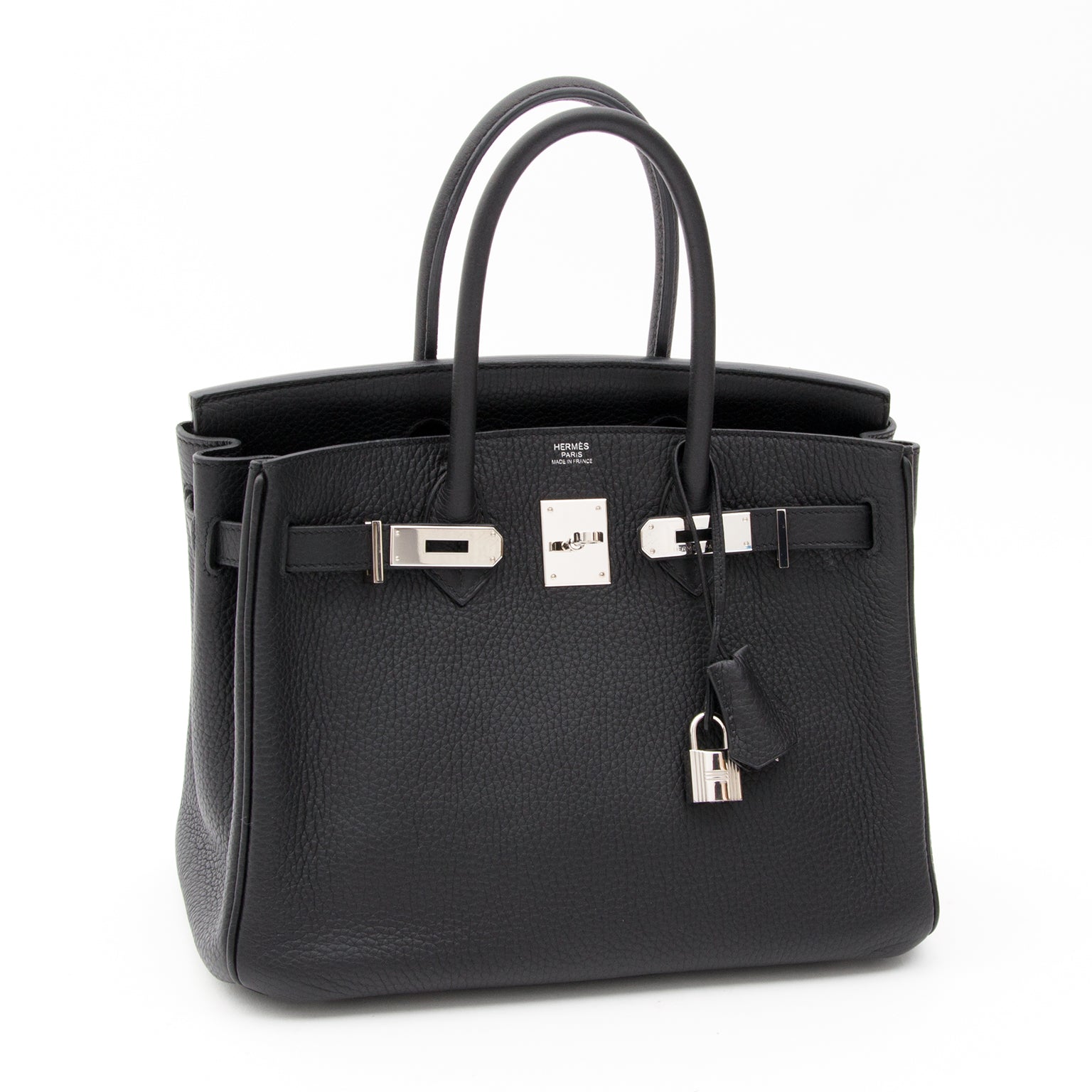 BRAND NEW Hermès Birkin 30 Black Togo PHW vintage webshop safe secure original designer luxury brands Antwerp fashion shopping BelgiumHermès Birkin