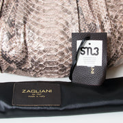 Sac épaule zagliani puffy seconde main occasion authentique prix correct en ligne webshop designer vintage labellov online shopping mode Anvers Belgique