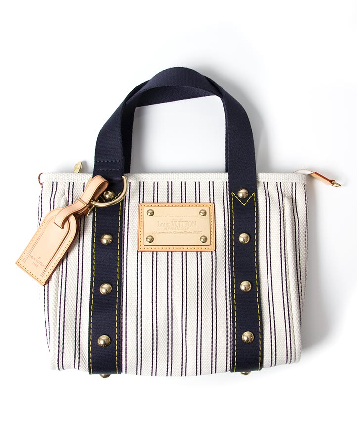 Louis Vuitton Toile Canvas Antigua Cabas PM Bag online webshop labellov best price second hand designer bags