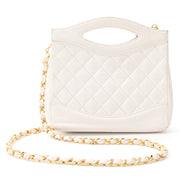 Chanel Cream Lambskin Crossbody Clutch achete en ligne accessoire authentiques chanel ceinture en or