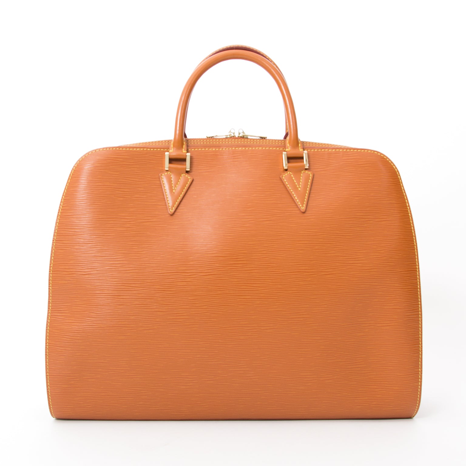Louis Vuitton Epi sorbonne handbag authentic designer handbags online LabelLov authentieke handtassen webshop