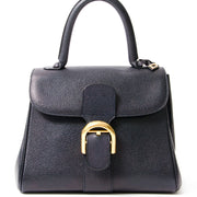 Delvaux Brillant Blauw PM luxemerken designers webshop online winkelen veilig LabelLOV Antwerpen België tweedehands authentiek