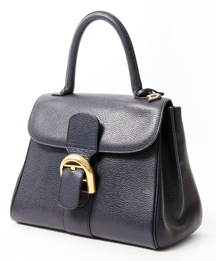 Delvaux Brillant Bordeaux PM authentic secondhand bags fashion online shopping safe secure webshop Antwerp Belgium LabelLOV labels designers high end luxury