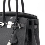 BRAND NEW Hermès Birkin 30 Black Togo PHW seconde hand online right price labellov
