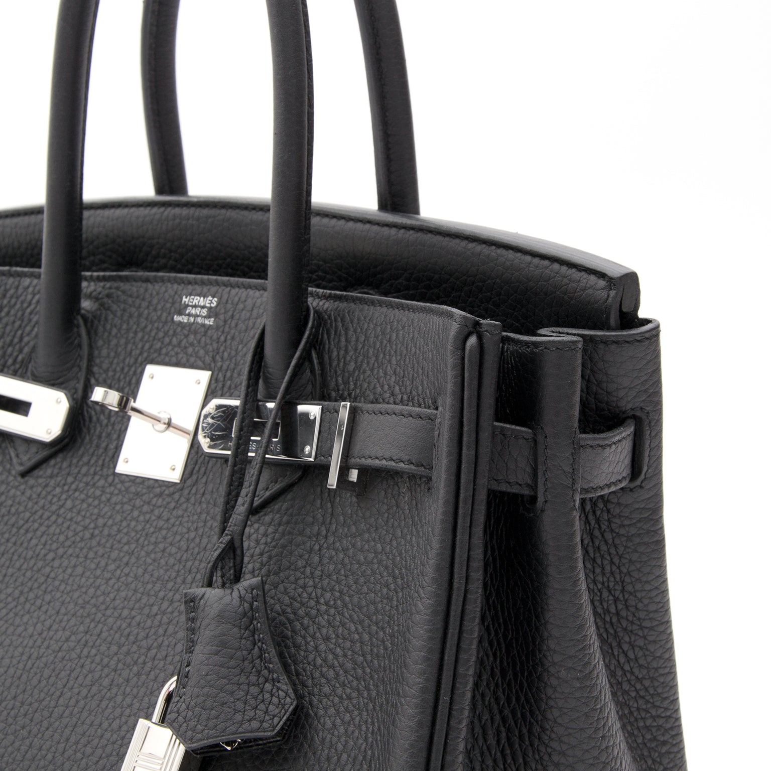 BRAND NEW Hermès Birkin 30 Black Togo PHW seconde hand online right price labellov
