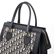Vintage black tote authentic Dior handbags online webshop Labellov Antwerpen tweedehands veilig