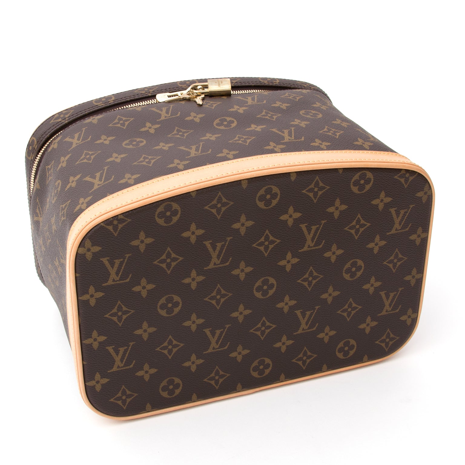 Louis Vuitton Monogram NICE Cosmetic Travel Bag LVJS601 Preloved Louis Vuitton Monogram Shoulder Bag authentic shoulderbag safe and secure LabelLOV
