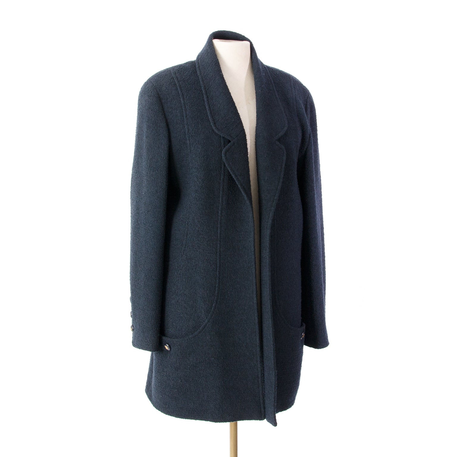 acheter en ligne pour le meilleur prix chanel blue vest site en ligne seconde main chanel vetements labellov, anvers , belgique