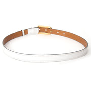 shop safe online secondhand Delvaux White D belt at the best price
