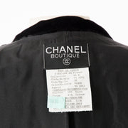 koop veilig online tweedehands designer vintage chanel veloure vest zwart aan de beste prijs webshop labellov , België