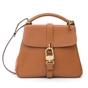 Delvaux Cognac 'Gin Fizz' Jumping Bag