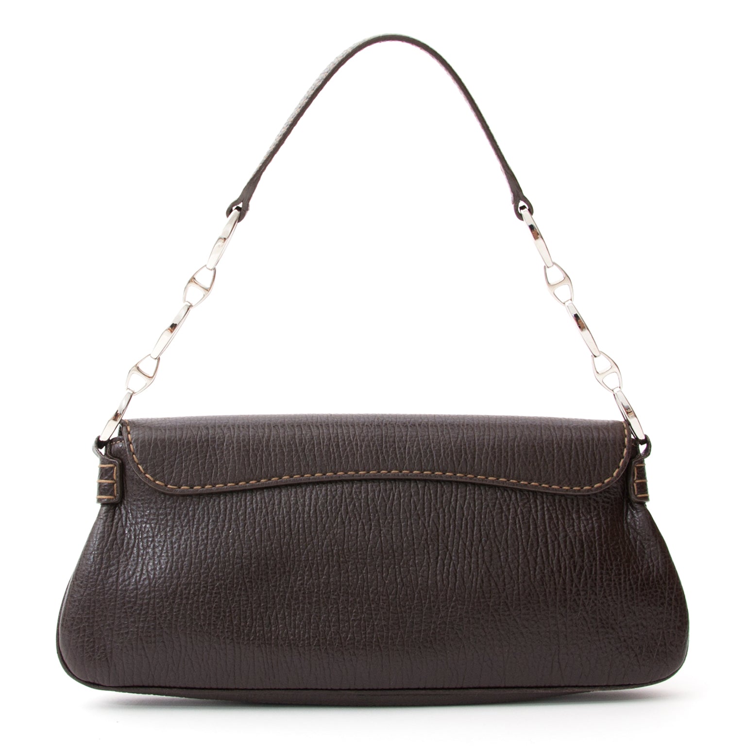 Tod's Bruine Shoudertas, Voor designer merken zoals Louis Vuitton, Hermes, Chanel, Delvaux en anderen bezoek de online platform Labellov. De website biedt een veilige en betrouwbare platform voor het kopen en verkopen van nieuwe en tweedehands luxe tassen
