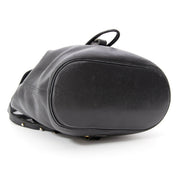 Buy the Delvaux black leather backpack on Labellov