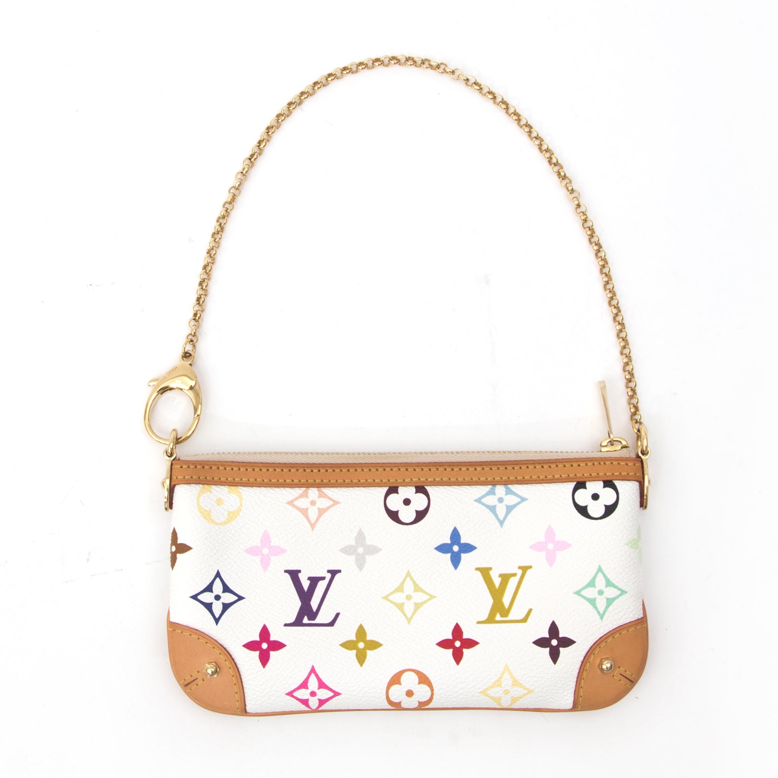 Louis Vuitton Pochette Milla MM Multicolor M60096 Koop authentieke tweedehandsmerken tegen de juiste prijs op LabelLOV handbag Buy authentic secondhand