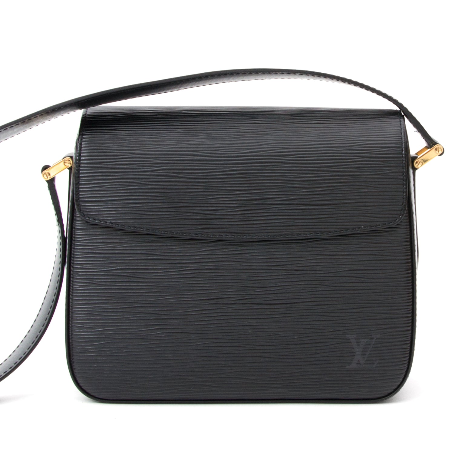 Louis Vuitton Zwarte Leren Epi Shoudertas, Voor designer merken zoals Louis Vuitton, Hermes, Chanel, Delvaux en anderen bezoek de online platform Labellov. De website biedt een veilige en betrouwbare platform voor het kopen en verkopen van nieuwe en tweed