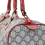 worldwide shipping secondhand real real luxury designer Gucci Boston Joy Tattoo Rose Heart