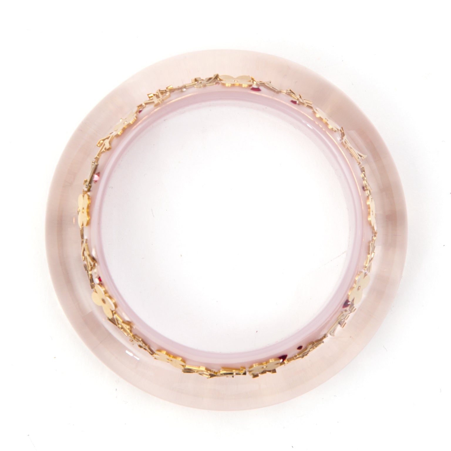 Louis Vuitton Monogram Inclusion bracelet GM authentique