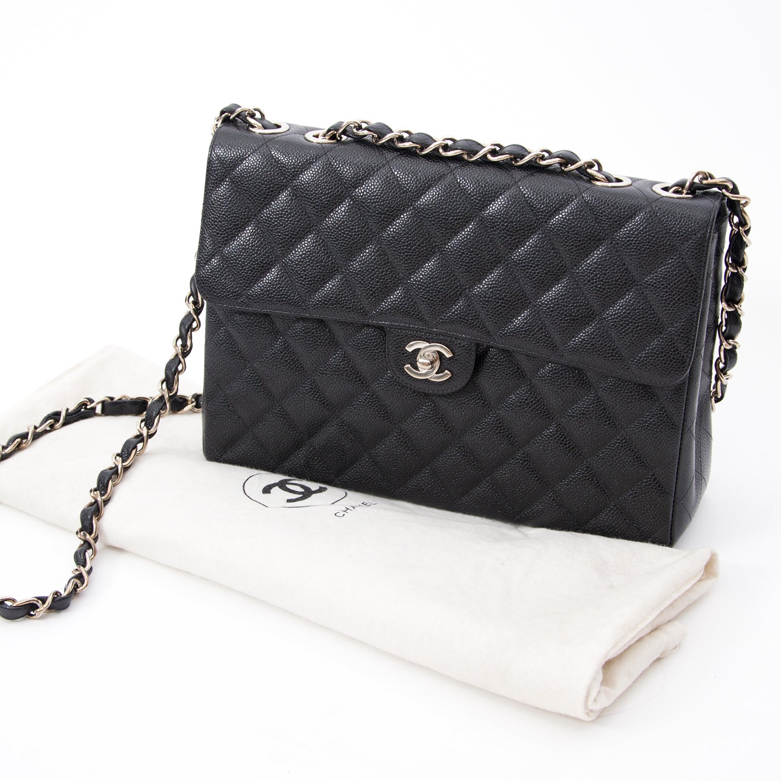 acheter seconde main Chanel sac a epaule caviar pour le meilleur prix site en ligne labellov