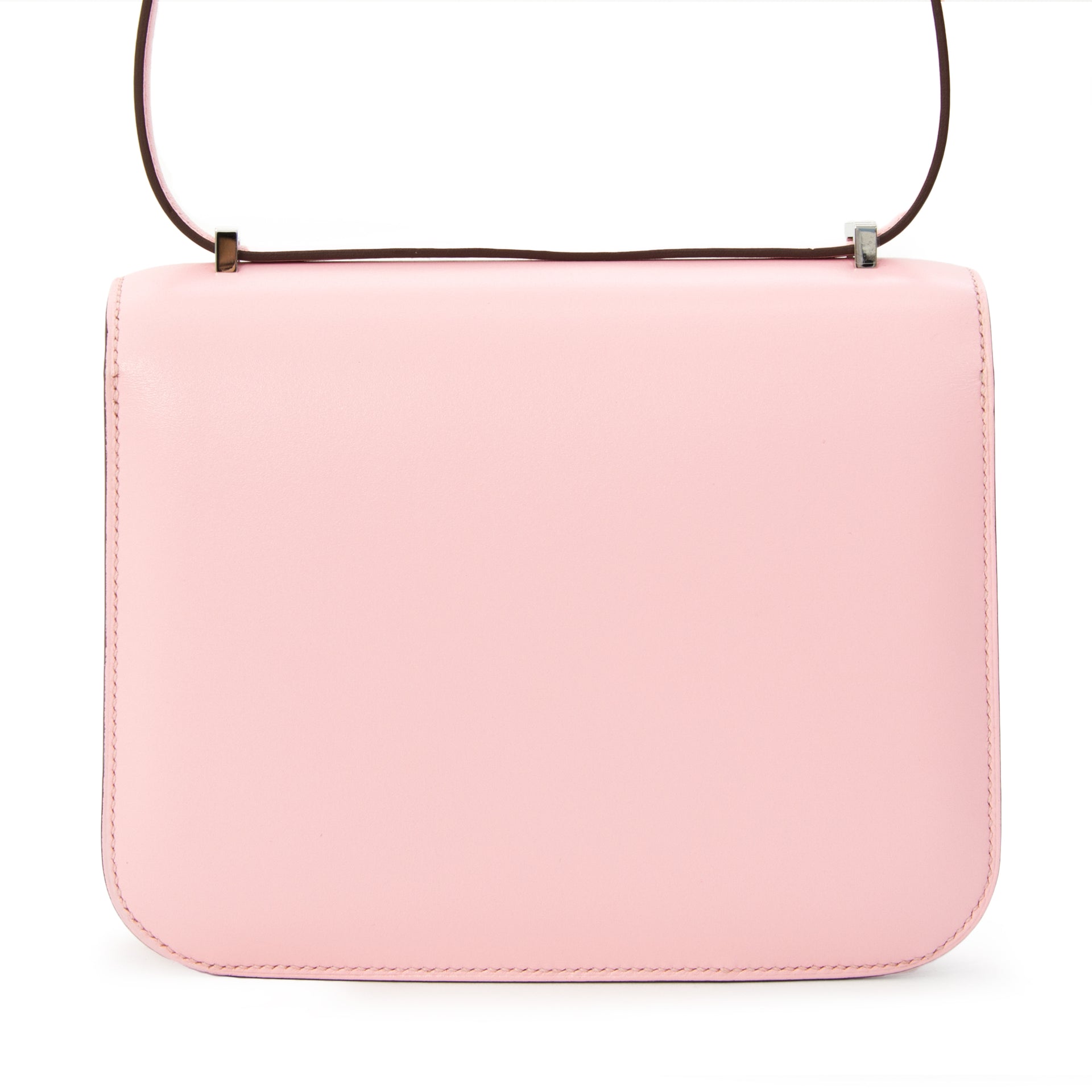 Brand New Hermes Mini Constance Rose Sakura Tadelakt/ Lezard designer labels vintage preowned luxe fashion handbags for sale
