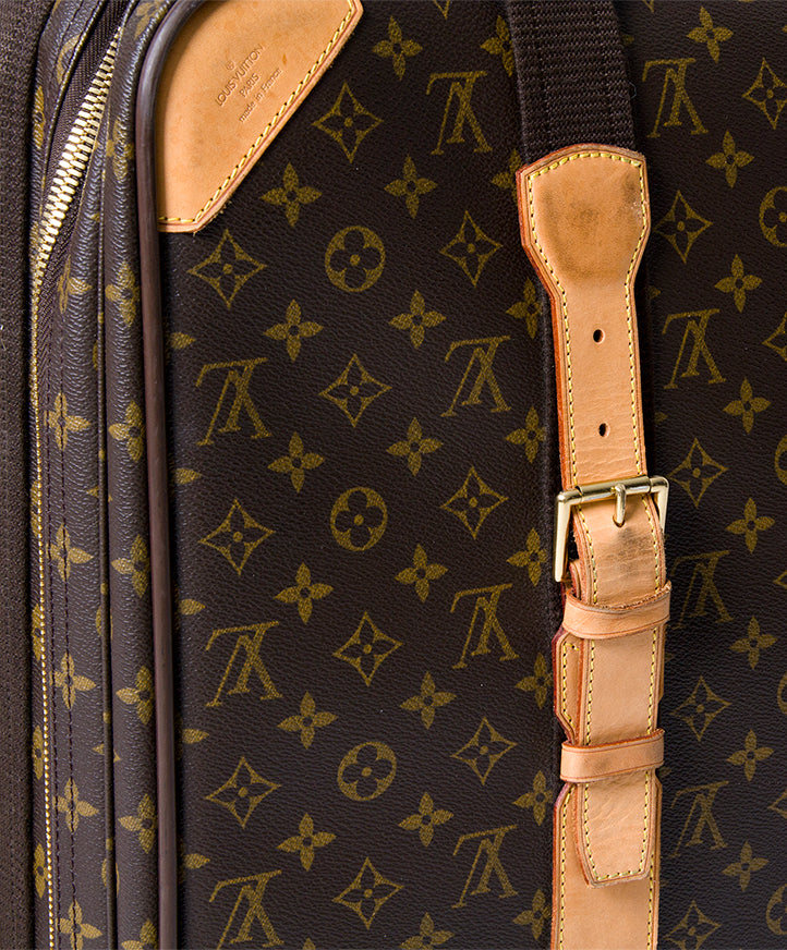 tweedehands vintage occasion Louis Vuitton satellite luggage net als nieuw voor de beste prijs tweedehands designer winkel