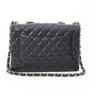 koop snel en veilig online tweedehands Chanel Classic single flap caviar handtas aan de beste prijs online webshop labellov
