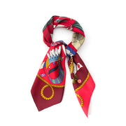 Hermès Carré Scarf Les Folies Du Ciel Red. Labellov provides a platform to buy and sell preloved secondhand luxury designer goods. Labellov biedt een platform voor het kopen en verkopen van authentieke tweedehands luxe tassen.