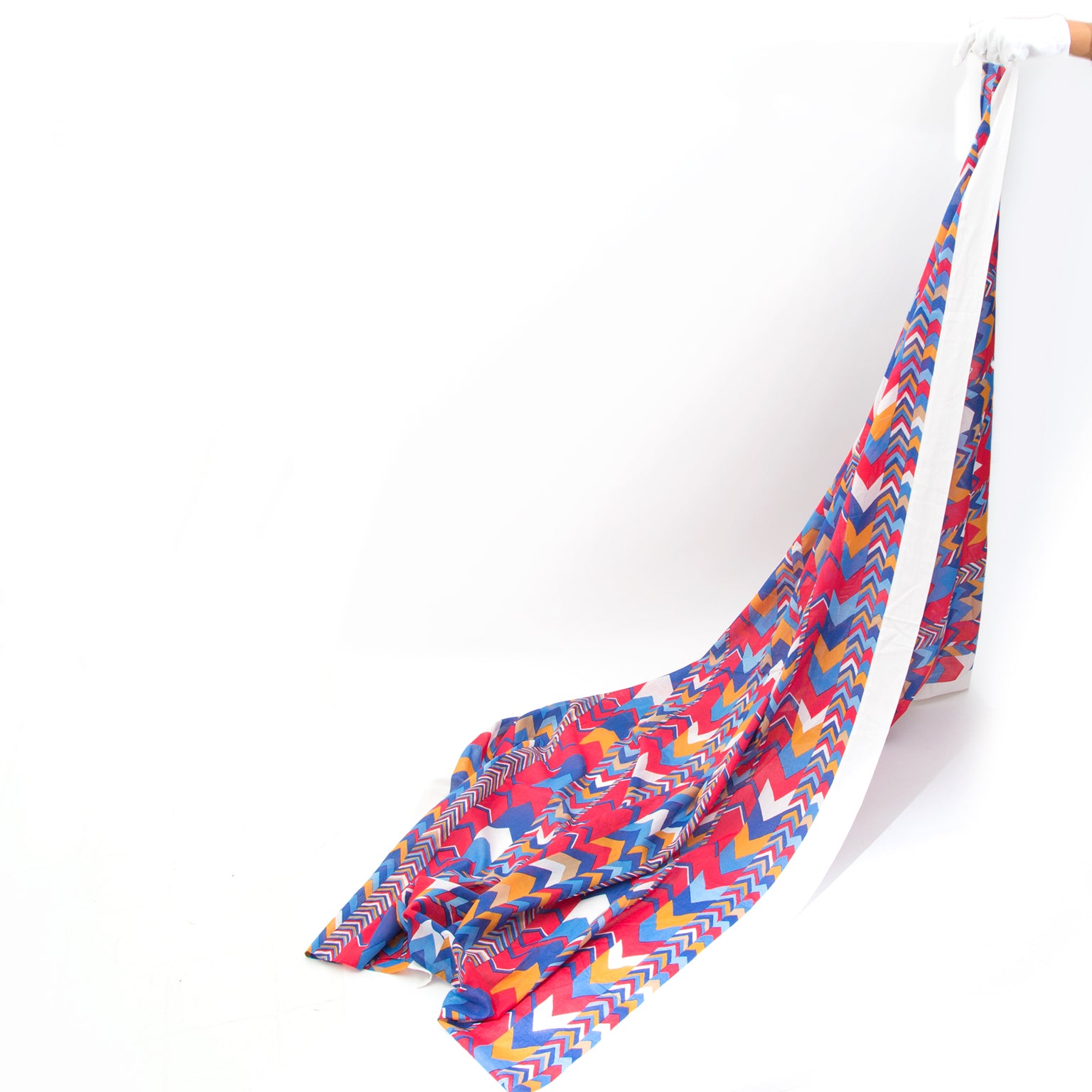 hermes multicolor pareo scarf second hand real real luxury webshop labellov