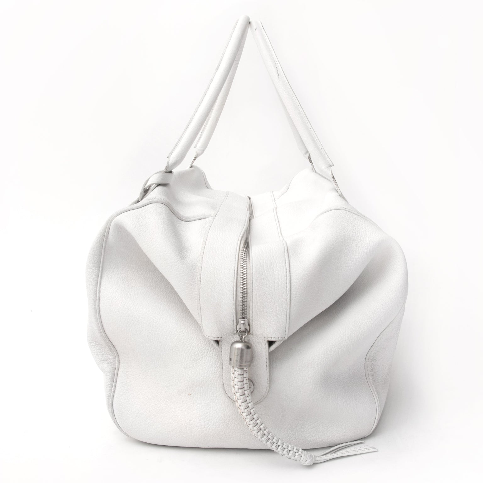acheter en linge pour le meilleur prix sac a main Delvaux White Dolce Vita Weekender Anvers
